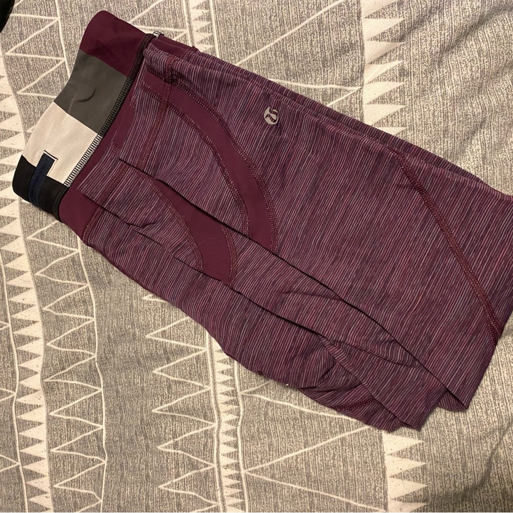 Lululemon cropped running pants
